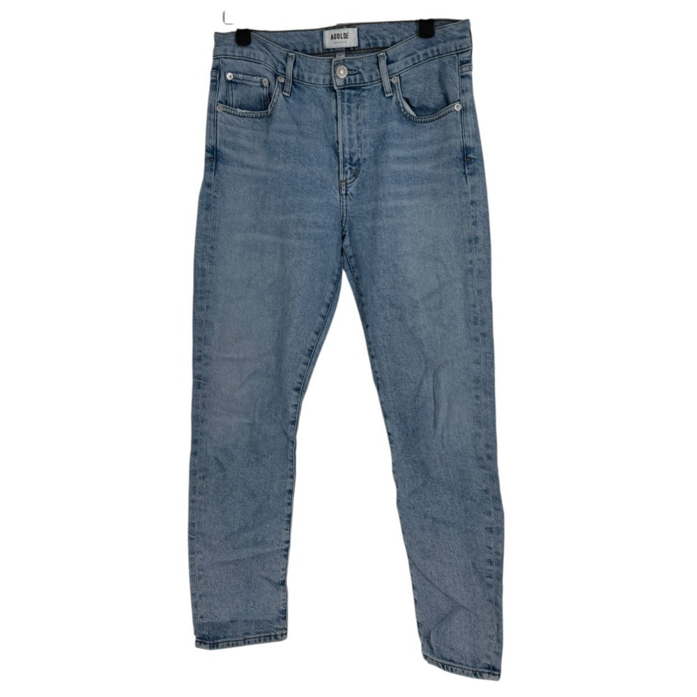 Agolde Straight Leg Women's Size 27 Blue Toni Denim Jeans 90's Casual
